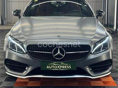 Usado Mercedes C43 AMG 390 CV (286 kW) 2017 Gris / plata Coupe