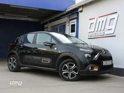 Usado Citroën C3 PureTech 83 CV (61 kW) 2023 Negro Utilitario