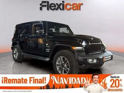 Negro Usado 2020 Jeep Wrangler Sahara SUV | 49.990 € (Precio justo)