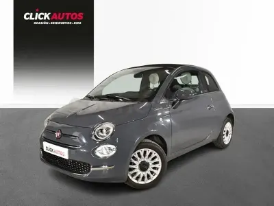 Usado Fiat 500C Dolcevita 70 CV (51 kW) 2022 Gris / plata Descapotable