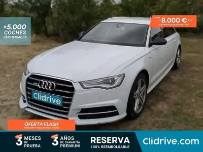 Usado Audi A6 Premium 190 CV (139 kW) 2018 Blanco Familiar