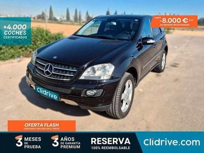 Usado Mercedes ML320 190 CV (139 kW) 2006 Negro SUV