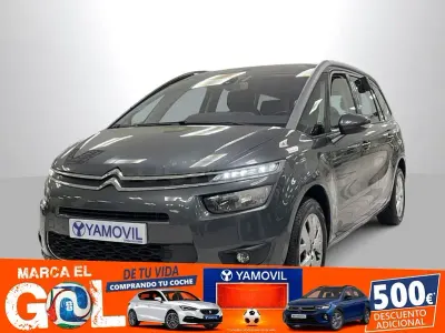 Usado Citroën Grand C4 Picasso Intensive 156 CV (114 kW) 2014 Gris / plata Monovolumen