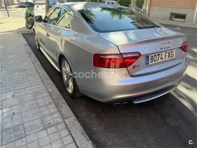 Usado Audi S5 354 CV (260 kW) 2007 Gris / plata Coupe