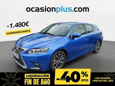 Azul Usado 2018 Lexus CT200h Business Edition | 16.290 € (Precio justo)
