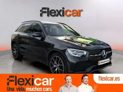 Usado Mercedes GLC220 170 CV (125 kW) 2020 Negro SUV