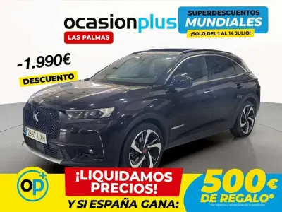Usado DS Automobiles DS7 Crossback Performance Line Plus 299 CV (219 kW) 2022 Negro SUV