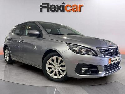 Usado Peugeot 308 Style 131 CV (96 kW) 2020 Gris Utilitario