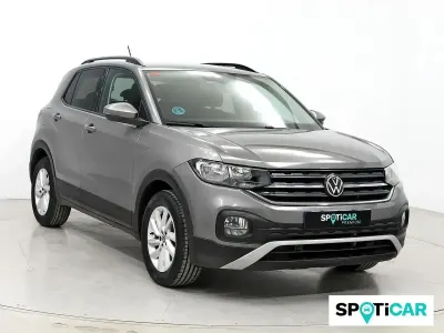 Usado VW T-Cross Advance 110 CV (80 kW) 2021 Gris SUV
