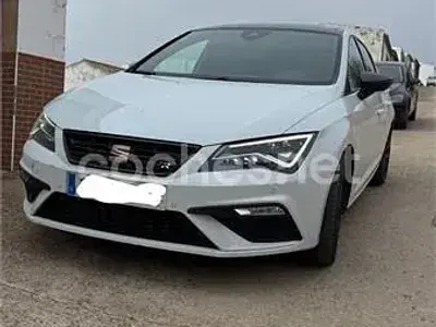 Usado Seat Leon FR 150 CV (110 kW) 2020 Blanco Berlina