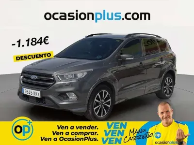 Usado Ford Kuga ST-Line 120 CV (88 kW) 2018 Gris SUV