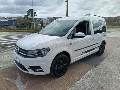Usado VW Caddy Trendline 102 CV (75 kW) 2018 Blanco Monovolumen