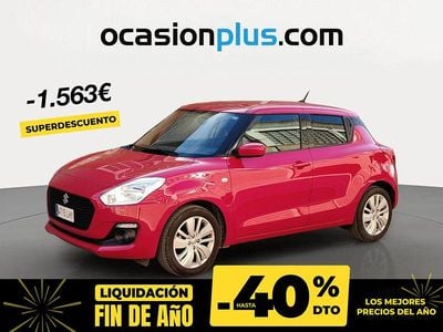 Rojo Usado 2020 Suzuki Swift Berlina | 17.200 € (Un poco caro)