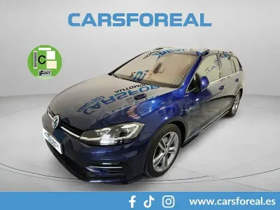 Usado VW Golf VII Sport 150 CV (110 kW) 2019 Azul Familiar