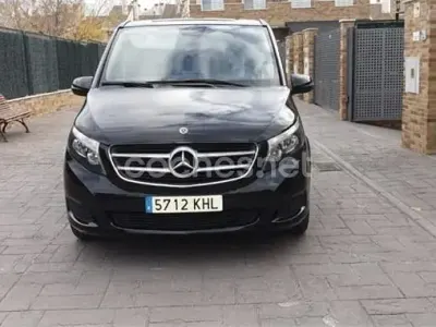 Usado Mercedes V220 Avantgarde 163 CV (119 kW) 2018 Negro Monovolumen