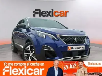 Usado Peugeot 3008 GT-line 130 CV (95 kW) 2018 Azul SUV