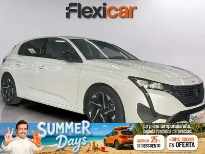 Usado Peugeot 308 Allure 130 CV (95 kW) 2021 Blanco Berlina