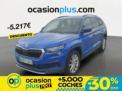 Usado Skoda Kodiaq Ambition 150 CV (110 kW) 2022 Azul SUV
