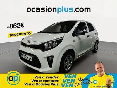 Usado Kia Picanto 67 CV (49 kW) 2018 Blanco Utilitario