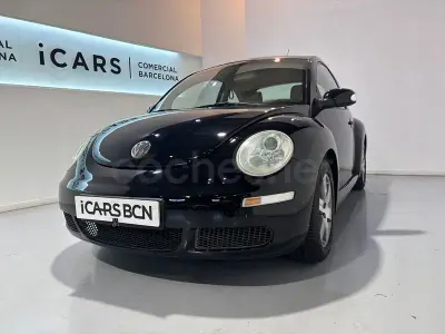 Usado VW New Beetle 102 CV (75 kW) 2007 Azul Utilitario