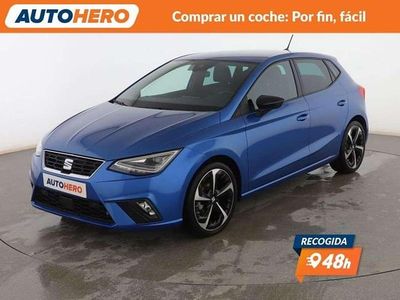 Usado Seat Ibiza FR 150 CV (110 kW) 2022 Azul Utilitario