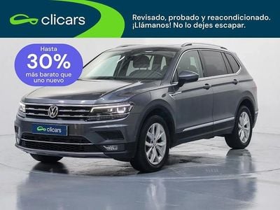 Begagnad VW Tiguan Allspace Sportline 180 HK (132 kW) 2018 Grå SUV