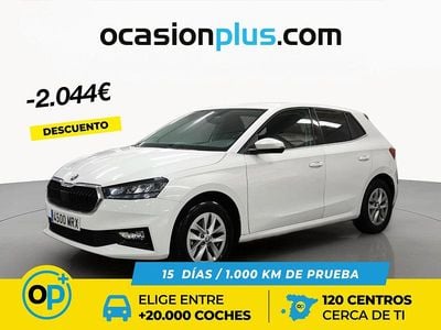 Usado Skoda Fabia Selection 95 CV (69 kW) 2024 Blanco Berlina