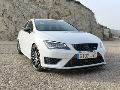 Usado Seat Leon ST CUPRA 290 CV (213 kW) 2016 Blanco Familiar