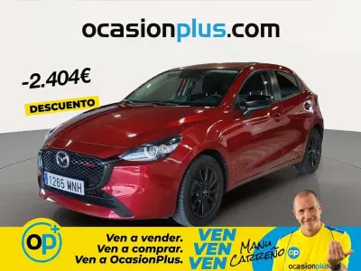 Usado Mazda 2 Homura-Line 90 CV (66 kW) 2024 Rojo Utilitario