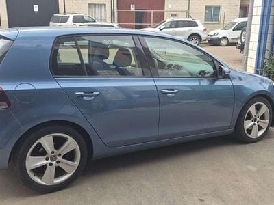 Usado VW Golf VI 105 CV (77 kW) 2010 Azul Utilitario