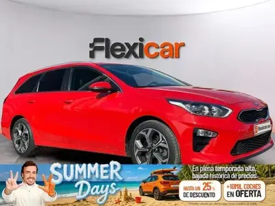 Usado Kia Ceed 120 CV (88 kW) 2020 Rojo Utilitario