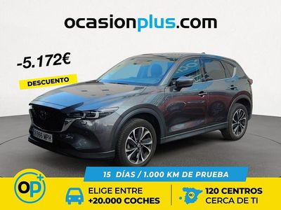 Usado Mazda CX-5 Exclusive-Line 165 CV (121 kW) 2024 Gris SUV