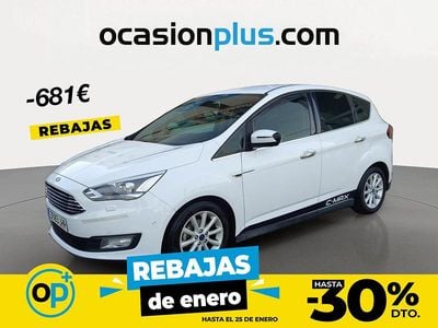 Blanco Usado 2015 Ford C-MAX Titanium Monovolumen | 9200 € (Precio justo)