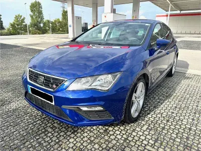 Usado Seat Leon FR 150 CV (110 kW) 2017 Azul Berlina