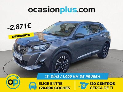 Usado Peugeot 2008 Allure 130 CV (95 kW) 2021 Gris / plata SUV