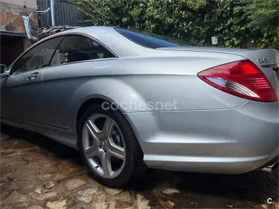 Usado Mercedes CL500 306 CV (225 kW) 2007 Gris / plata Coupe