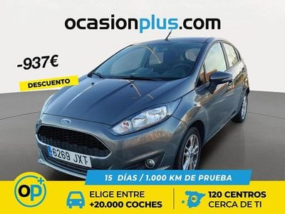 Gris Usado 2017 Ford Fiesta Trend Utilitario | 7963 € (Precio justo)