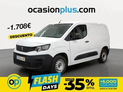 Usado Peugeot Partner 98 CV (72 kW) 2022 Blanco Monovolumen
