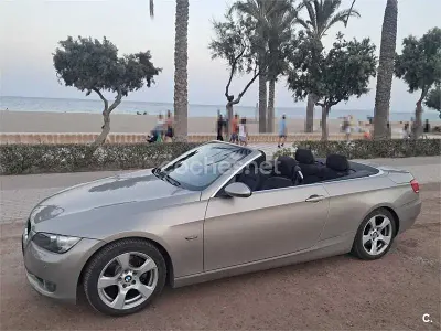 Usado BMW 320 Cabriolet Sport Line 170 CV (125 kW) 2008 Gris / plata Descapotable