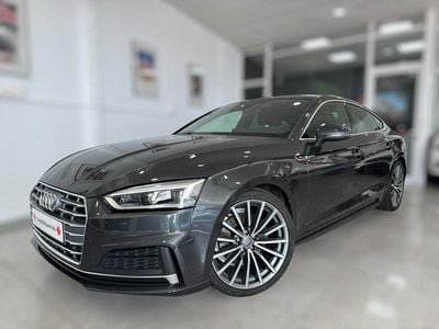 Usado Audi A5 Sportback Sport 170 CV (125 kW) 2017 Gris Utilitario