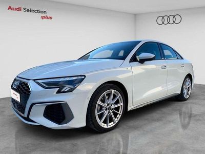 Usado Audi A3 S-Line 150 CV (110 kW) 2023 Blanco Berlina