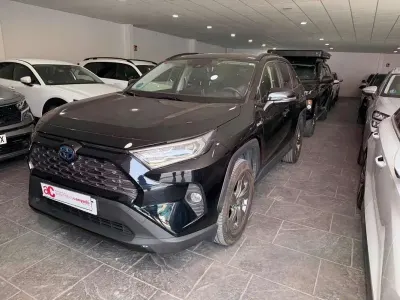 Usado Toyota RAV4 Hybrid Luxury 218 CV (160 kW) 2019 Negro SUV
