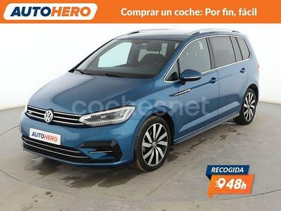 Azul Usado 2018 VW Touran Sport Monovolumen | 21.699 € (Precio justo)