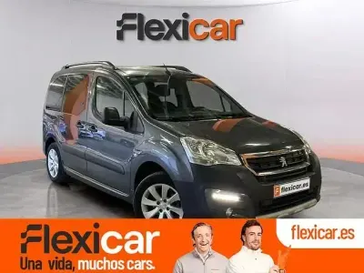 Usado Peugeot Partner Tepee Active 110 CV (80 kW) 2016 Gris Monovolumen