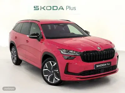 Usado Skoda Kodiaq SportLine 204 CV (150 kW) 2026 Rojo SUV