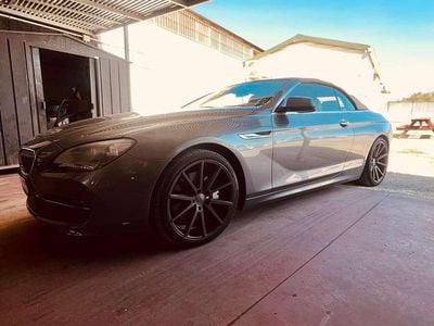 Usado BMW 640 Cabriolet 313 CV (230 kW) 2012 Gris Descapotable