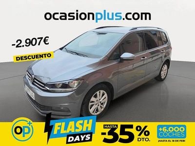 Usado VW Touran Advance 150 CV (110 kW) 2020 Gris Monovolumen