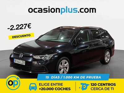 Usado VW Golf VIII Life 115 CV (84 kW) 2021 Negro Familiar
