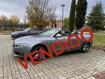 Gris / plata Usado 2010 Audi A5 Cabriolet S-Line Descapotable | 14.700 € (Buen precio)