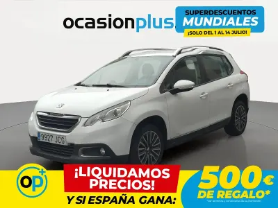 Usado Peugeot 2008 Active 82 CV (60 kW) 2015 Blanco SUV